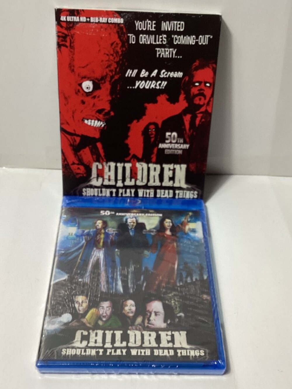 Children Shouldn't Play with Dead Things, 4K Ultra HD + Blu-ray 2022
